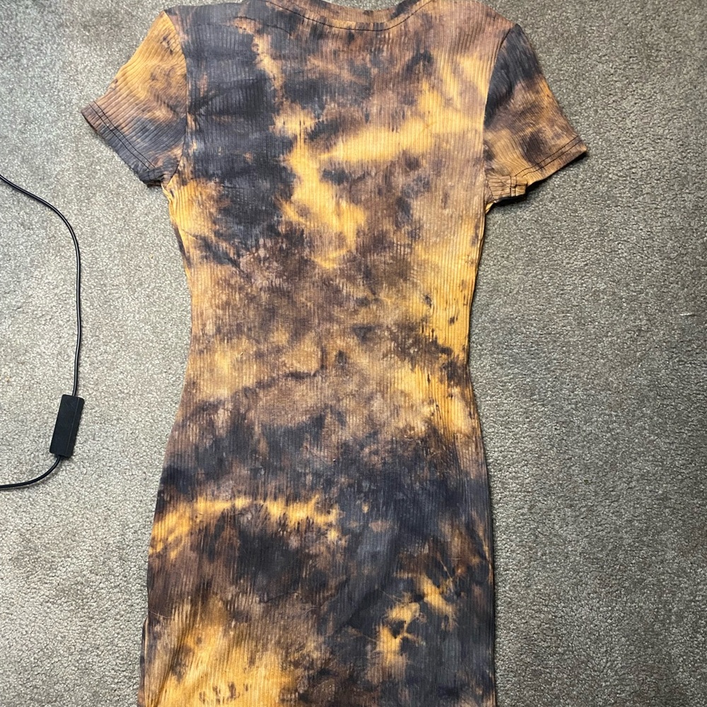 zaful tye dye dress never worn